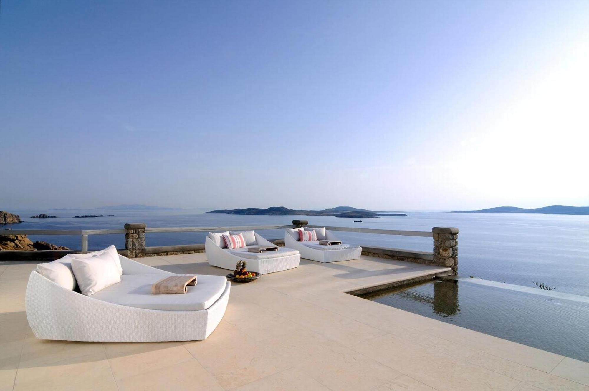 Stunning Mykonos 7 Bedrooms Rosella Private Pool Modern Interiors Pouli Agios Ioannis Diakoftis